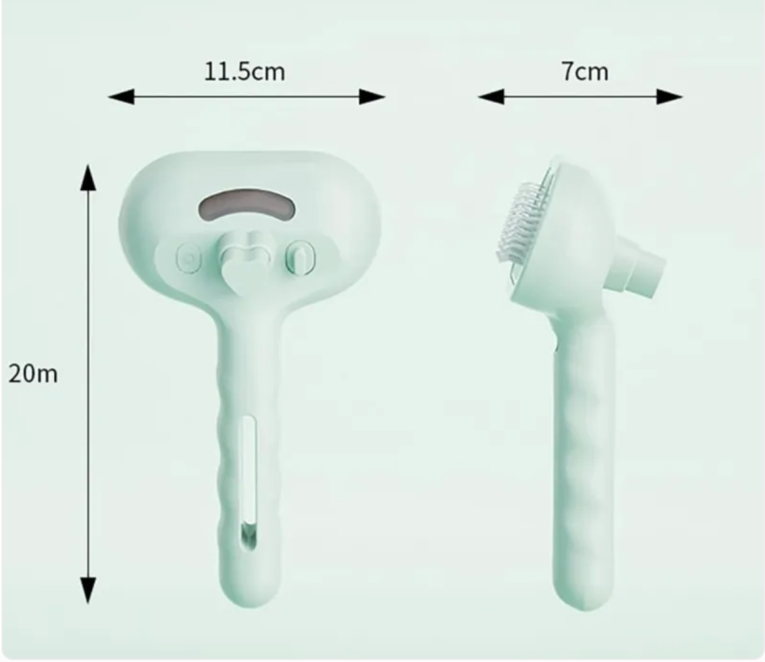 Self-Cleaning Pet Grooming Brush