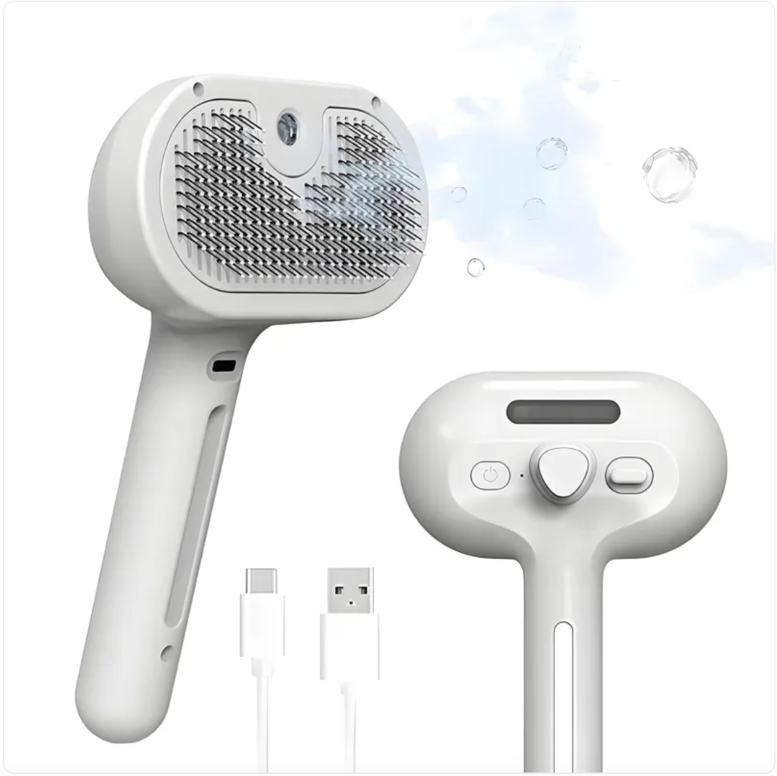 Self-Cleaning Pet Grooming Brush